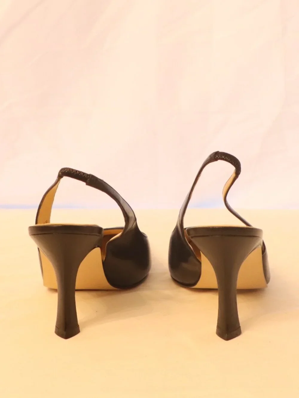 Karen Scott Size 9 Black Slingback Pumps - Picture 5 of 6